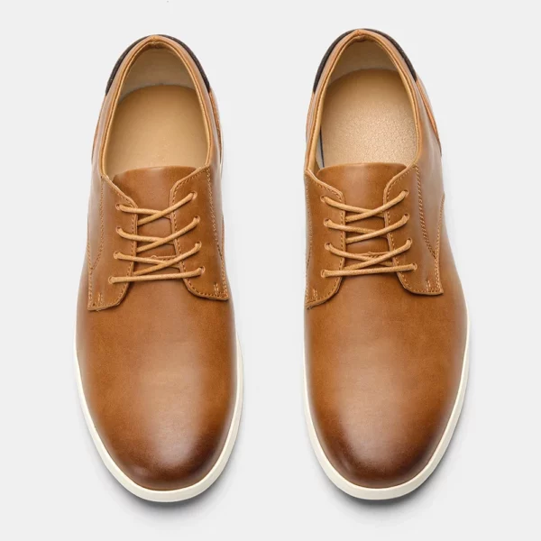 Men Sneakers Comfortable Leather Shoes Men Casual Shoe - Image 6