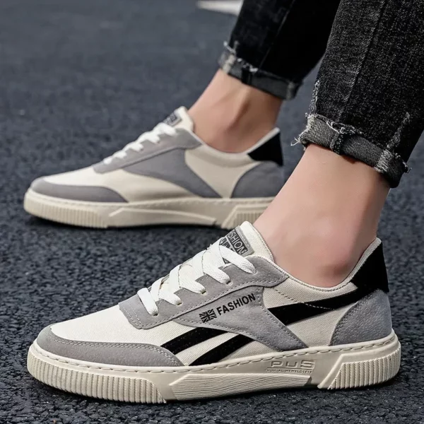 Casual Sports Board Shoes Wear-resistant Breathable Tennis Shoes Men's Shoes - Image 5