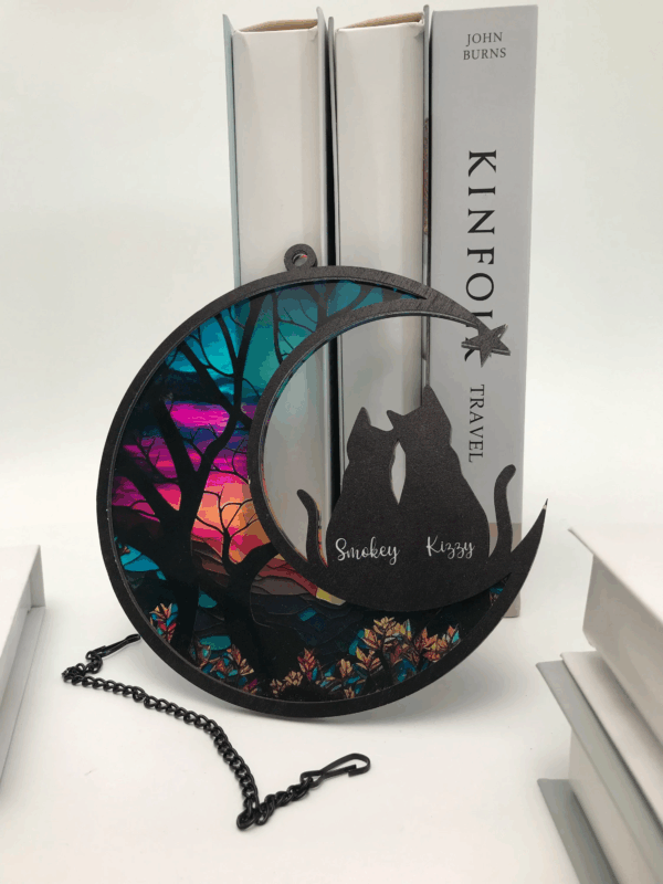 Personalized Dog Memorial Suncatcher, Pet Loss Sympathy Gift, Loss of Pet Gift, Dog Suncatcher